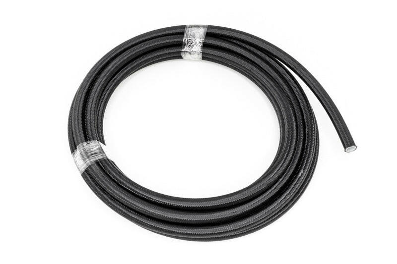 DeatschWerks 10AN Black Nylon Braided PTFE Hose 20 Feet Hoses DeatschWerks