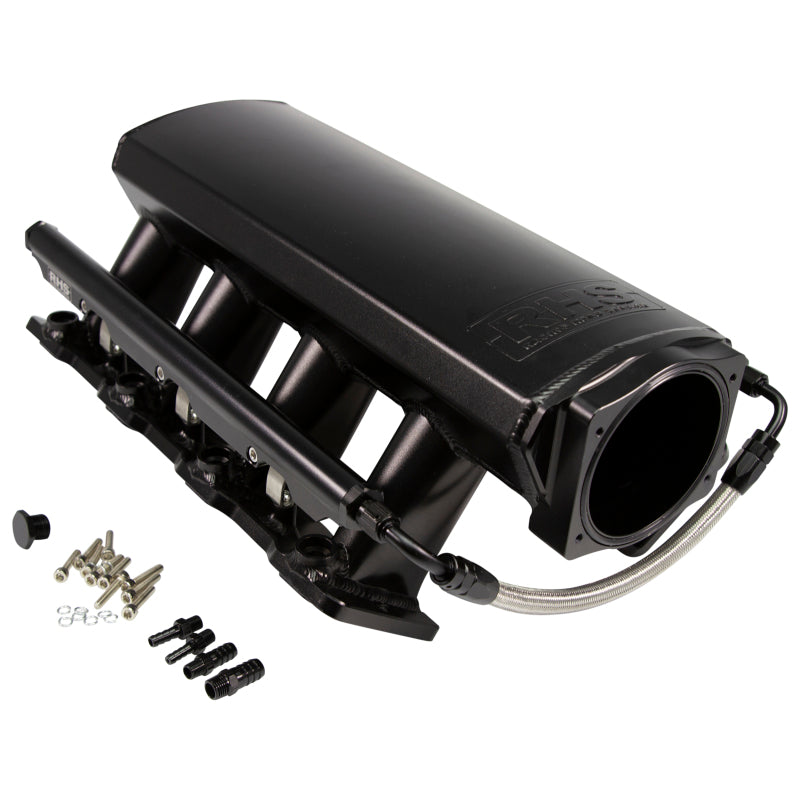 Fast Intake Manifold, Rhs Sheet Met Al, Ls Cathedral Port, Black W/ Fuel Rail Kit Hardware Kits - Other FAST