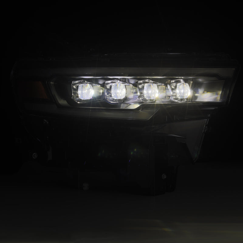 AlphaRex 25-26 Dodge Ram 1500 NOVA LED Proj Headlights- Black w/Activ Lit/ Seq Signal/Switchbk DRL Headlights AlphaRex