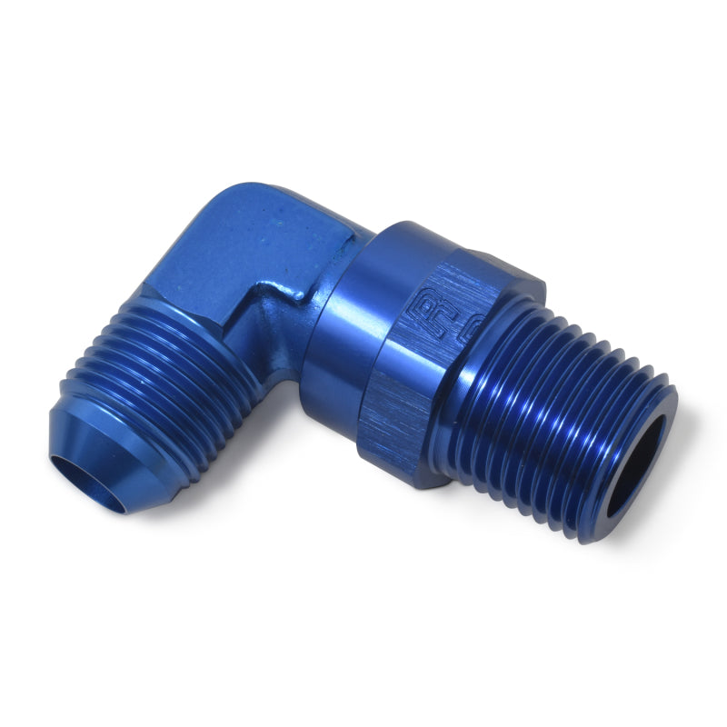 Russell Performance -10 AN 90 Degree Male to Male 3/8in Swivel NPT Fitting Fittings Russell