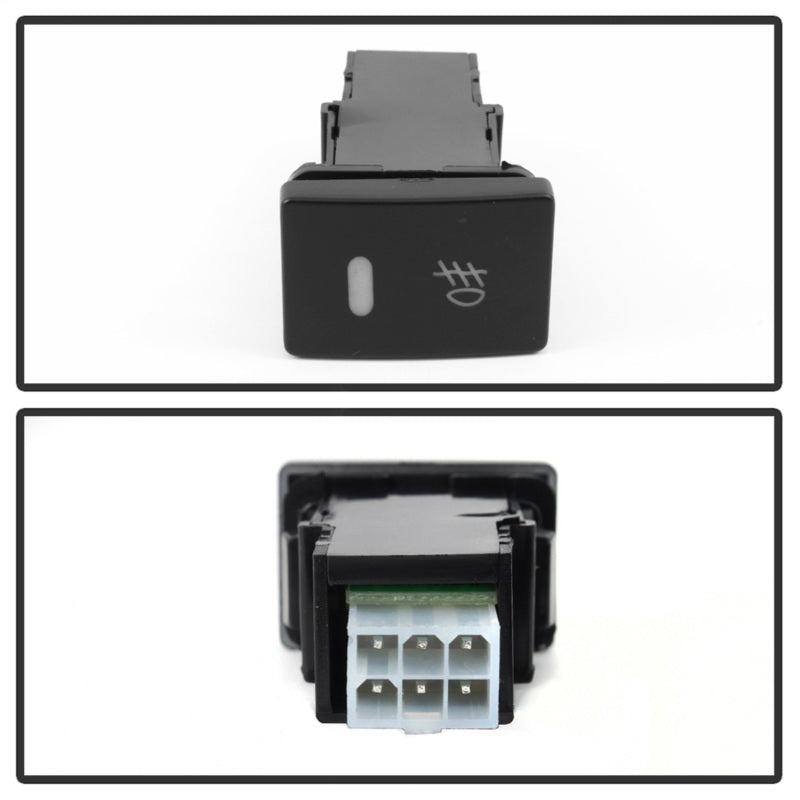 Spyder 2017+ Toyota Corolla OEM LED Fog Lights w/Switch - Clear (FL-TCO17-LED-C) Fog Lights SPYDER