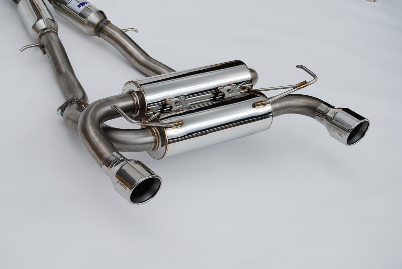 Invidia 2022+ Nissan Z 70mm Gemini Cat Back Exhaust - Rolled SS Tips Catback Invidia