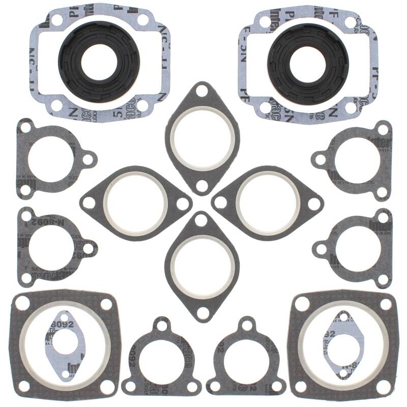 Vertex Gaskets 95-96 Arctic Cat Bear Cat 440 Complete Gasket Kit w/ Oil Seals Engine Hardware Vertex Pistons