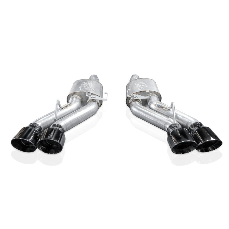 Stainless Works 22-25 Cadillac CT5-V Blackwing Axle Back Exhaust - Black Chrome Tips Axle Back Stainless Works