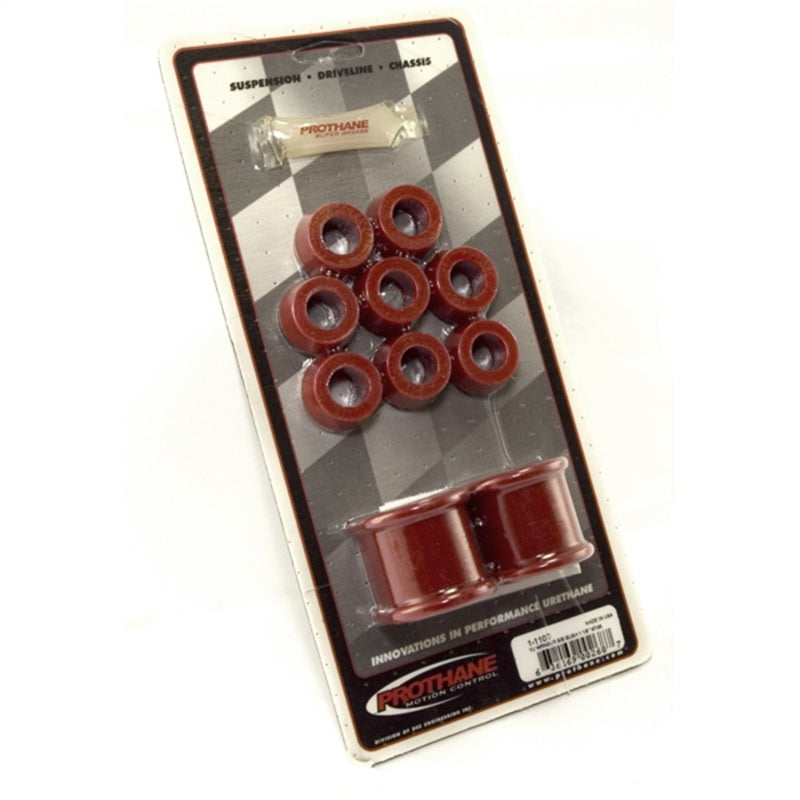 Rugged Ridge Front Swaybar Bushing Kit Red 1-1/8-Ines 87-95 Jeep Wrangler YJ Bushing Kits Rugged Ridge