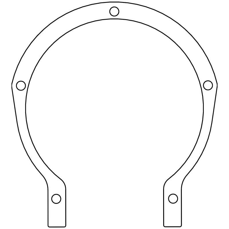 Cometic Ford Flathead V8 8BA/8CM .015in Fiber Timing Cover Gasket - 1948-1953 Gasket Kits Cometic Gasket