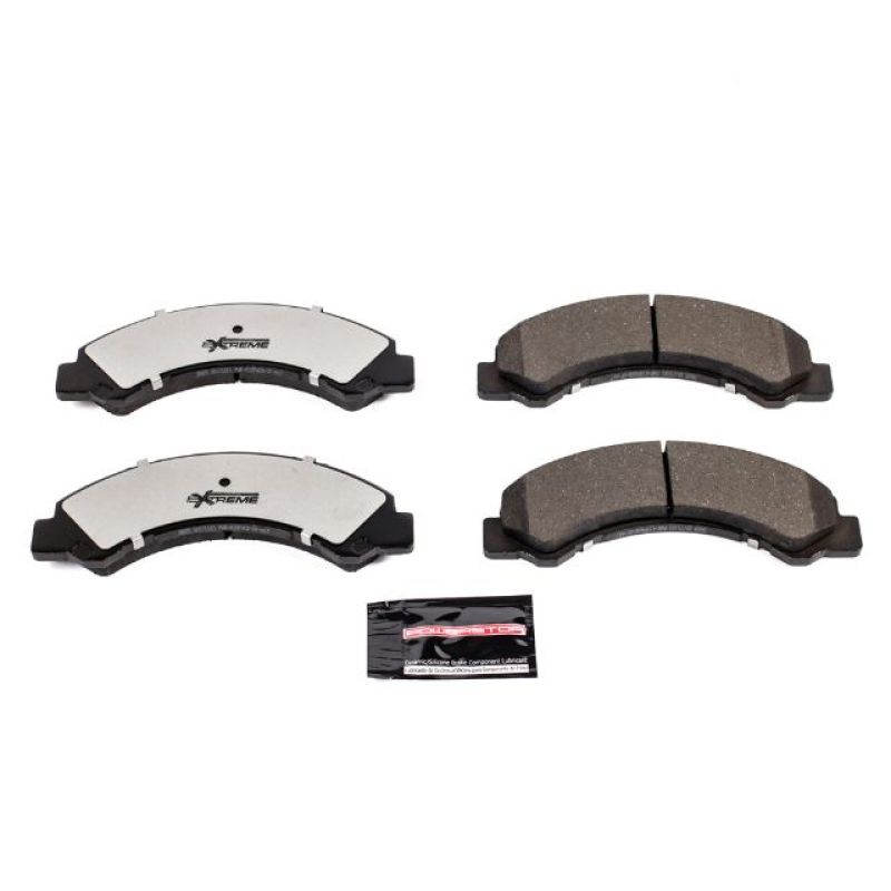 Power Stop 17-18 Chevrolet LCF 4500HD Front Z36 Truck & Tow Brake Pads w/Hardware Brake Pads - Performance PowerStop