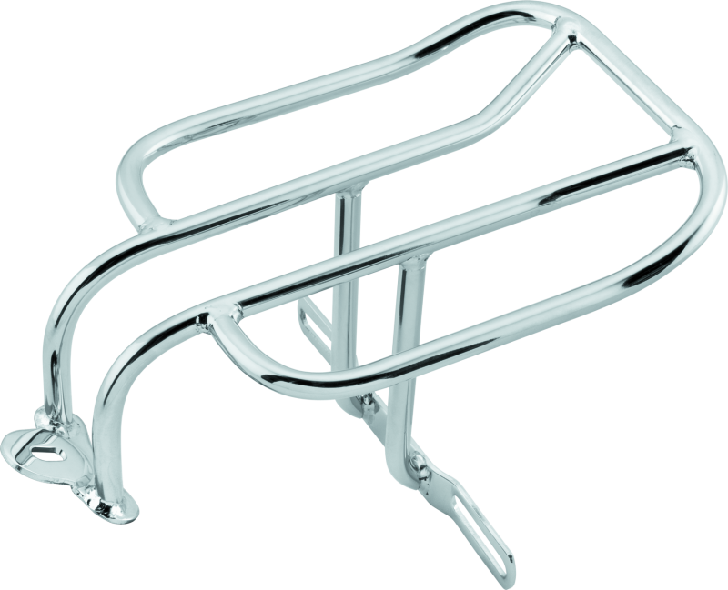 Bikers Choice 94-03 XL With 2 Up Seat Chrome Luggage Rack Base Rack Systems Bikers Choice