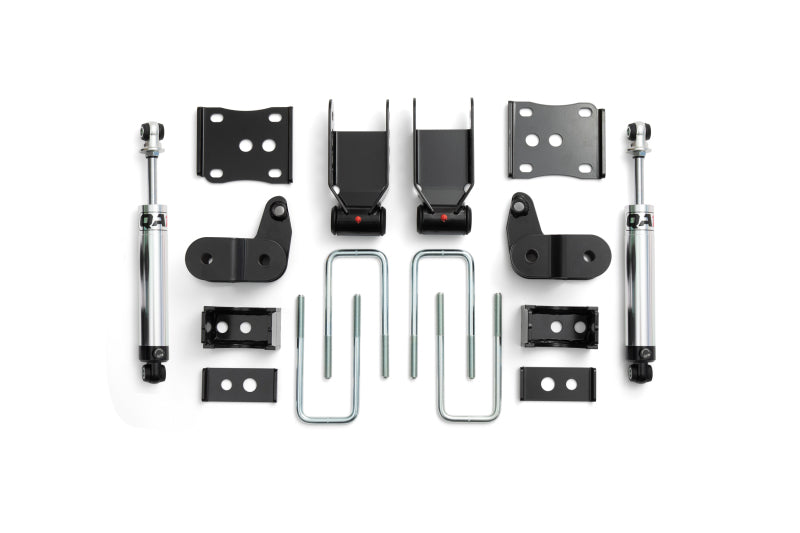QA1 15-20 Ford F150 4WD Lowering Kit w/ Spindles Single Adjustable 3.5in-5.5in Spindles QA1