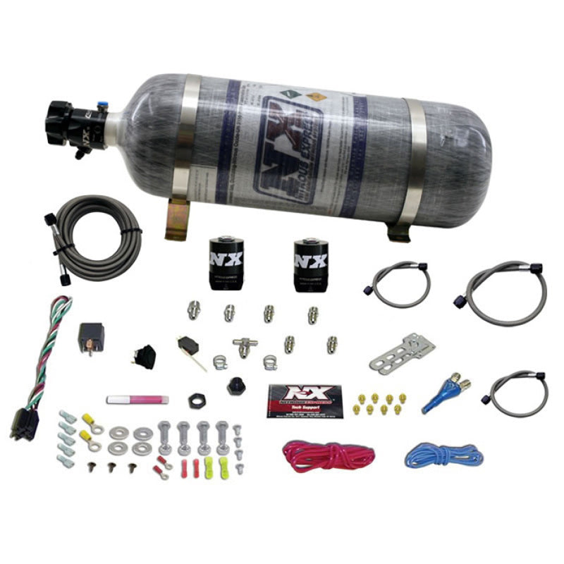 Nitrous Express All Sport Compact EFI Single Nozzle Nitrous Kit w/Composite Bottle Nitrous Systems Nitrous Express