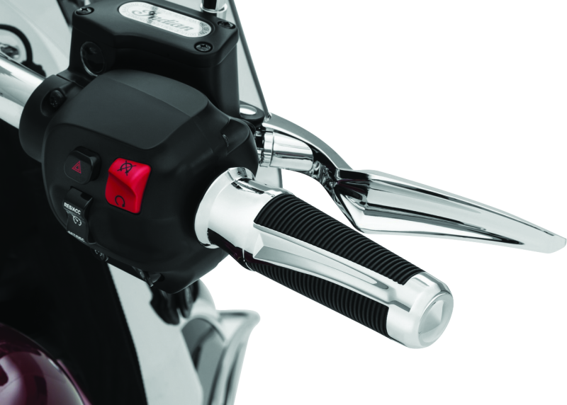 Kuryakyn Phantom Grips Indian Chrome Bolts Kuryakyn