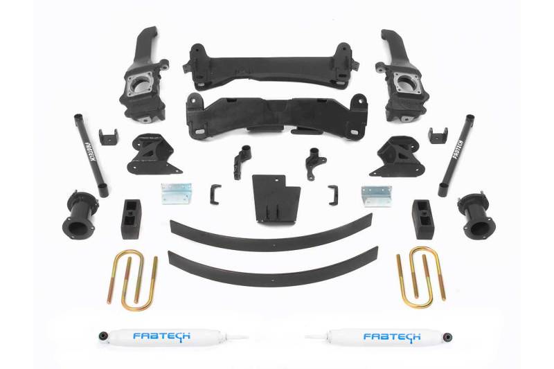 Fabtech 05-14 Toyota Tacoma 4WD/ 2WD 6 Lug Models Only 6in Basic Sys w/Perf Shks Lift Kits Fabtech