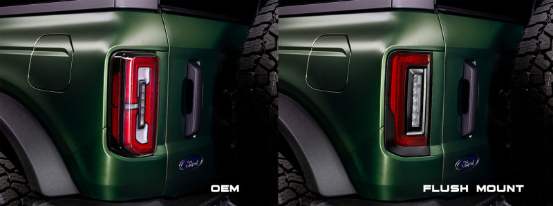 Oracle Lighting 21-22 Ford Bronco Flush Style LED Taillights Tail Lights ORACLE Lighting