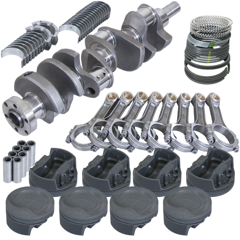 Eagle Ford 289/302 3.400in Crank 5.400in I-Beam Rods -16cc 4.125in Pistons Rotating Assembly Rotating Assemblies Eagle