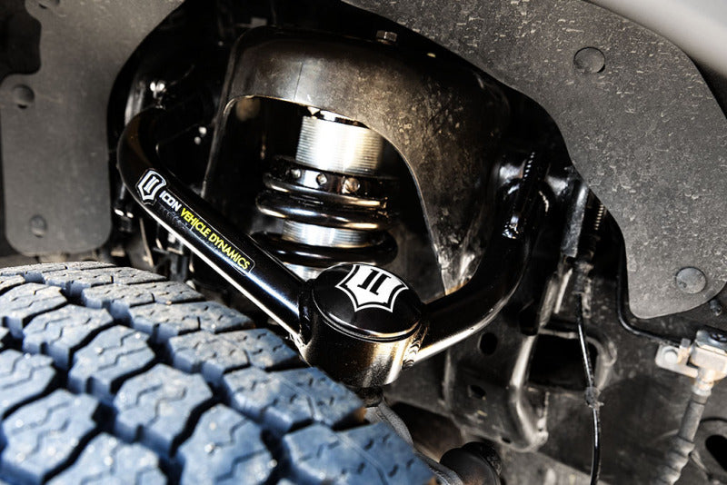 ICON 21-24 Ford F150 4WD 2.75-3.5in Stage 2 Suspension System - Tubular UCA Coilovers ICON