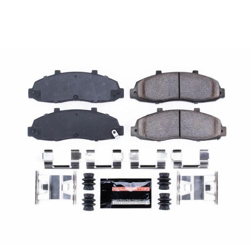 Power Stop 97-03 Ford F-150 Front Z23 Evolution Sport Brake Pads w/Hardware Brake Pads - Performance PowerStop