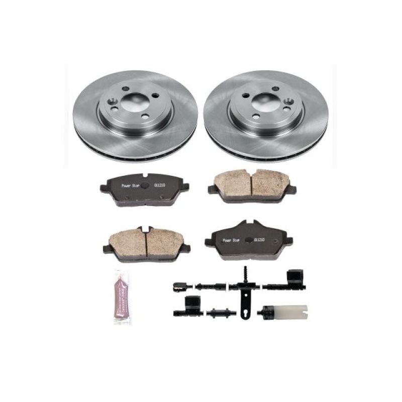 Power Stop 11-16 Mini Cooper Front Autospecialty Brake Kit Brake Kits - OE PowerStop