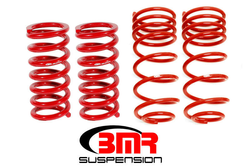 BMR 82-82 3rd Gen F-Body Lowering Spring Kit (Set Of 4) - Red Lowering Springs BMR Suspension
