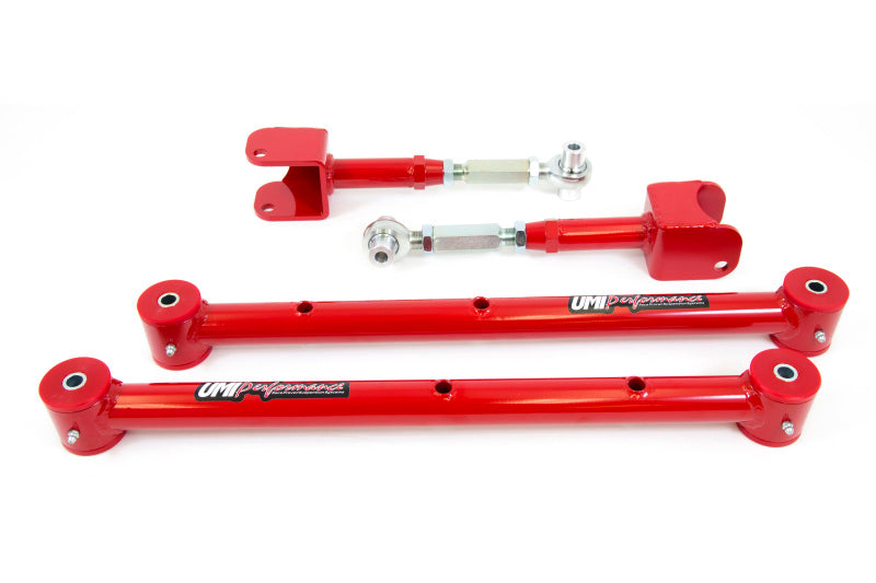 UMI Performance 64-67 GM A-Body Lower Control Arm & Adjustable Upper Control Arm Kit Control Arms UMI Performance