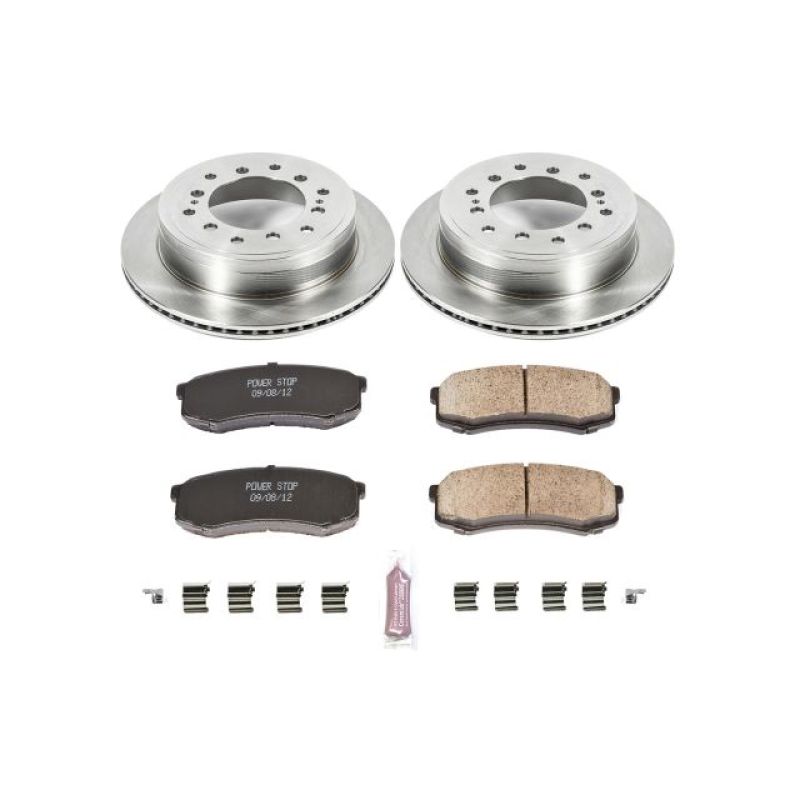 Power Stop 10-19 Lexus GX460 Rear Autospecialty Brake Kit Brake Kits - OE PowerStop