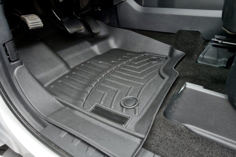 Roush 2015-2024 F-150 WeatherTech DigitalFit Floor Liners(SuperCrew) Floor Mats - Rubber Roush