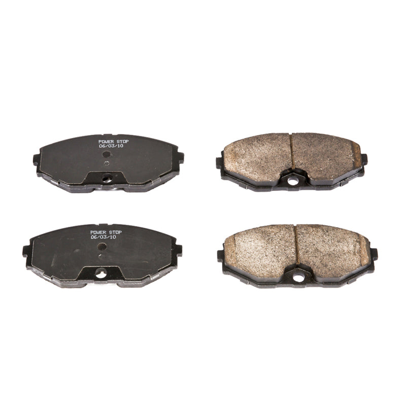 Power Stop 90-96 Infiniti Q45 Front Z16 Evo Ceramic Brake Pad Brake Pads - OE PowerStop