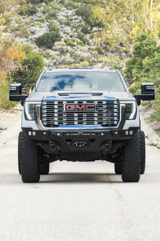 DV8 Offroad 24-26 GMC Sierra 2500/3500 Spec Series Front Bumper w/ Winch Bumpers - Steel DV8 Offroad