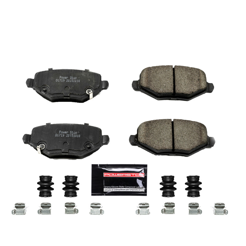 Power Stop 12-16 Chrysler Town & Country Rear Z23 Evolution Sport Brake Pads w/Hardware Brake Pads - Performance PowerStop