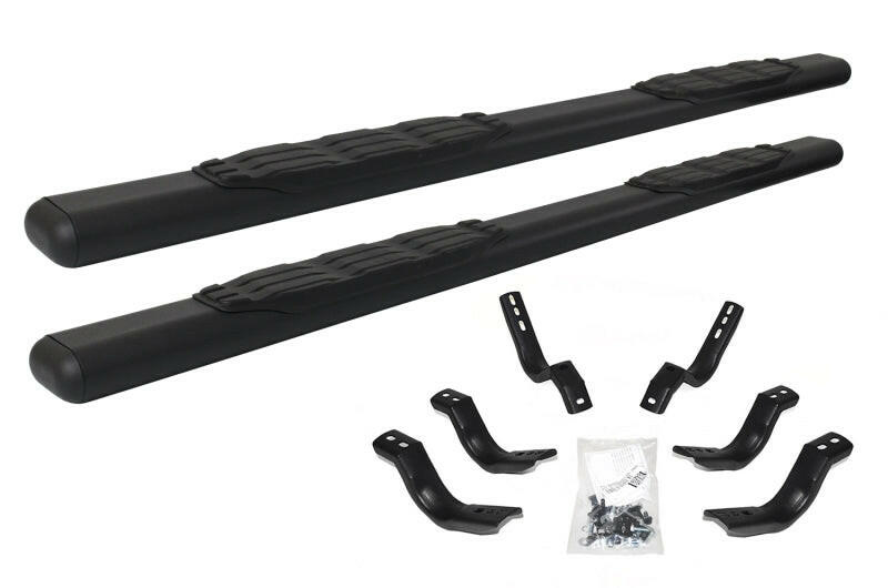 Go Rhino 20-20 Jeep Gladiator JT 5in 1000 Series Complete Kit w/Sidestep + Brkts Side Steps Go Rhino