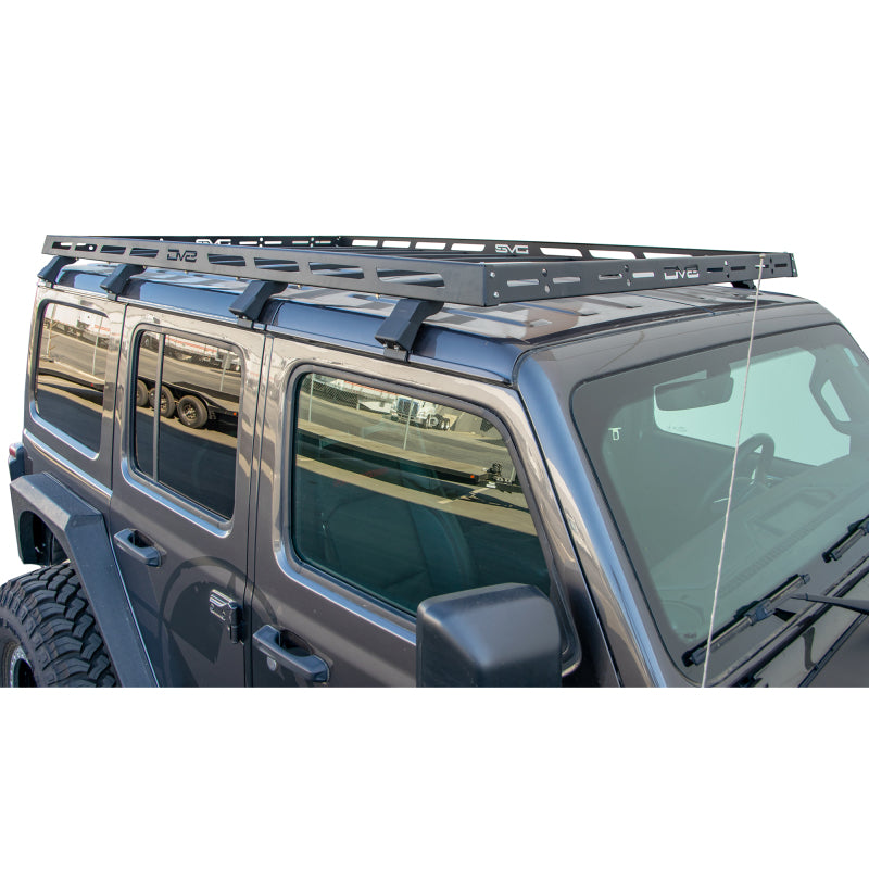 DV8 Offroad 18-21 Jeep Wrangler JL 4-Door Roof Rack Roof Rack DV8 Offroad