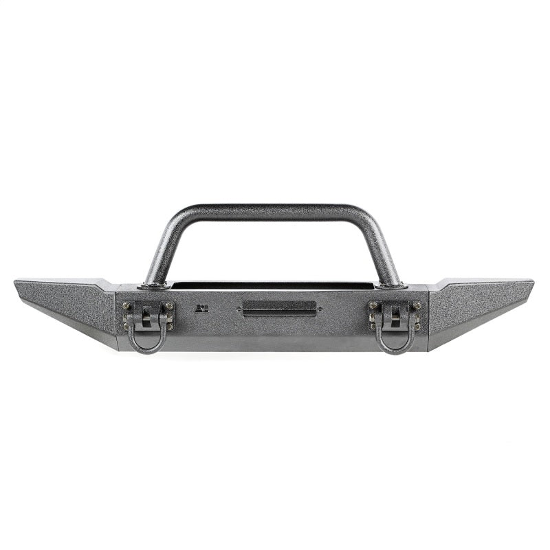 Rugged Ridge XHD Bumper Kit Overrider Ft 76-06 CJ/Jeep Wrangler Bumpers - Steel Rugged Ridge
