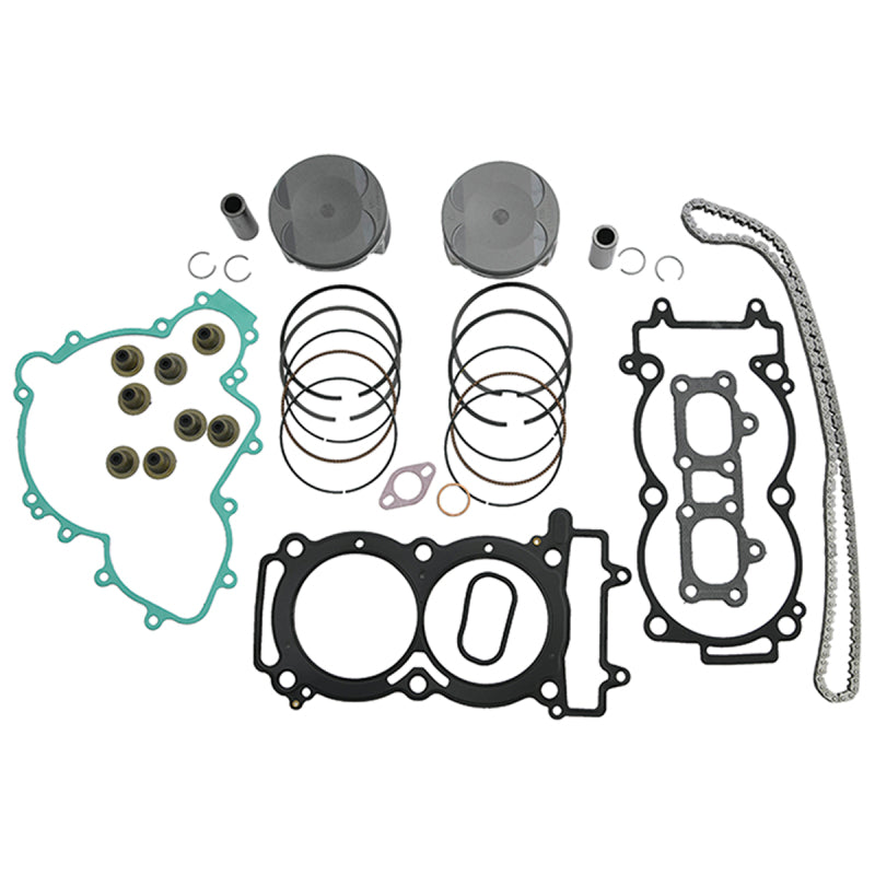 Vertex Piston 2016 Polaris ACE 900 EPS 900cc Top End Piston Kit Piston Sets - Powersports Vertex Pistons