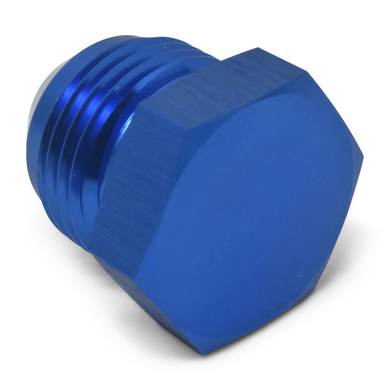 Russell Performance -4 AN Flare Plug (Blue) Fittings Russell