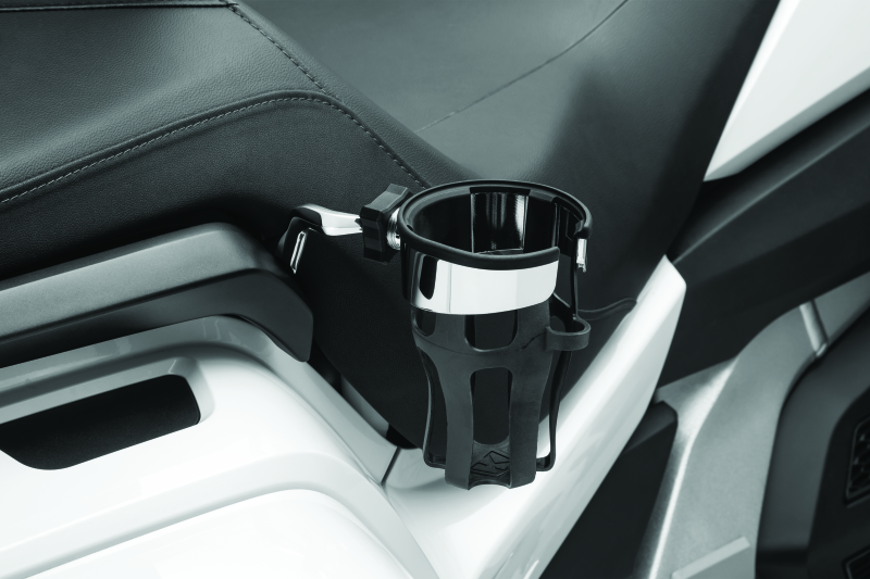Kuryakyn Reflex Drink Holder 18 and Up GL1800 Passenger Mount Chrome Cup Holders Kuryakyn