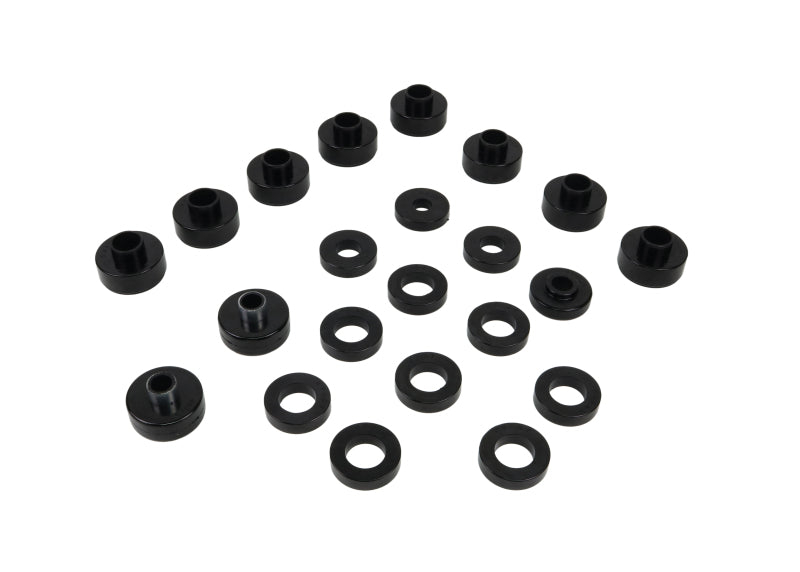 Whiteline 1976-1979 Jeep CJ5 Body Mount Bushing Set Bushing Kits Whiteline