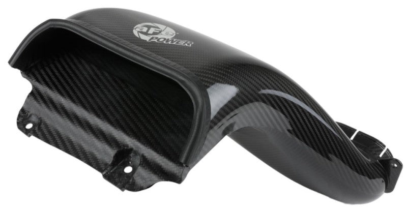 aFe Quantum Cold Air Intake System Scoop 18-20 Ford F150 EcoBoost V6-3.5L/2.7L - Carbon Fiber Cold Air Intakes aFe