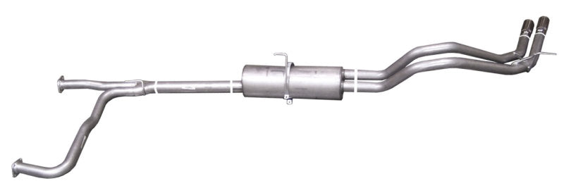Gibson 04-09 Nissan Titan LE 5.6L 2.5in Cat-Back Dual Sport Exhaust - Stainless Catback Gibson