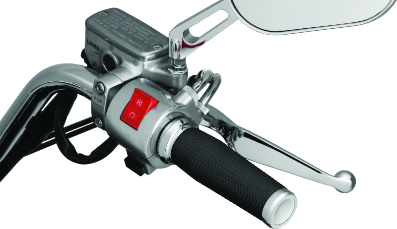 Kuryakyn Thresher Grip Metric Chrome Grips Kuryakyn