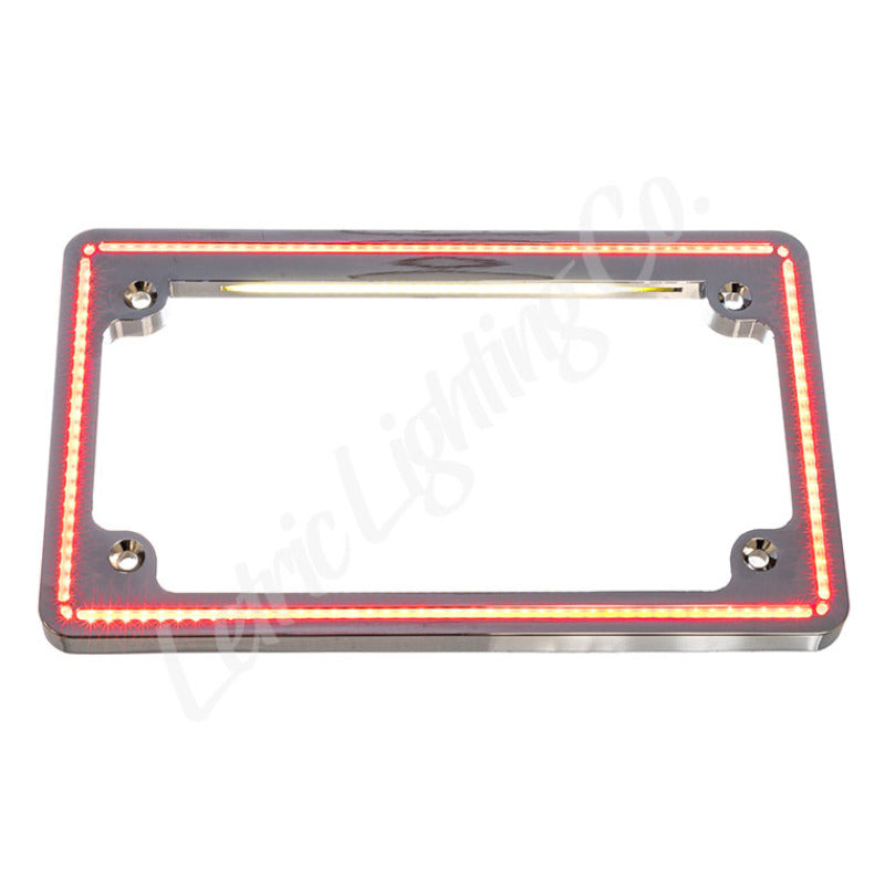 Letric Lighting Perfect Plate Light License Plate Frame Chrome License Frame Letric Lighting