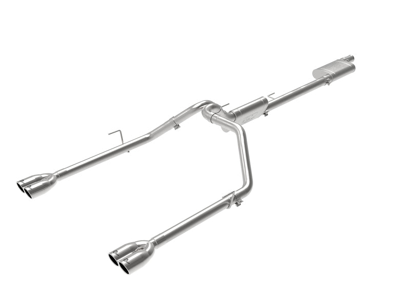 aFe Vulcan Series 3in-2-1/2in 304 SS Cat-Back 2020 Jeep Gladiator (JT) V6-3.6L w/ Polished Tips Catback aFe