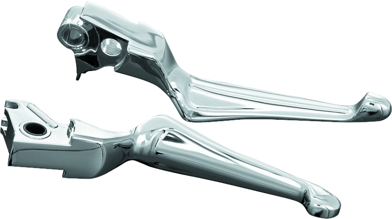 Kuryakyn Boss Blades 96-Up Cable Chrome Levers Kuryakyn