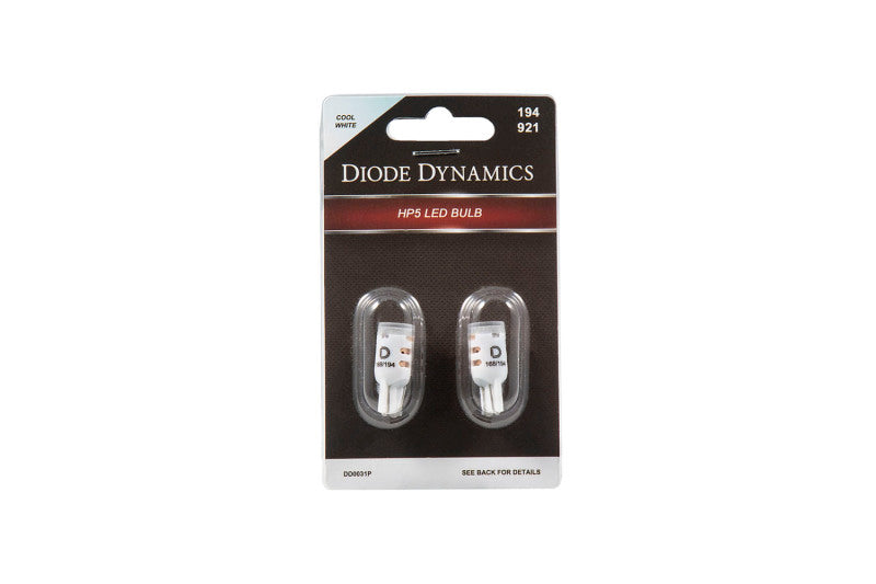 Diode Dynamics 194 LED Bulb HP5 LED - Red (Single) Bulbs Diode Dynamics