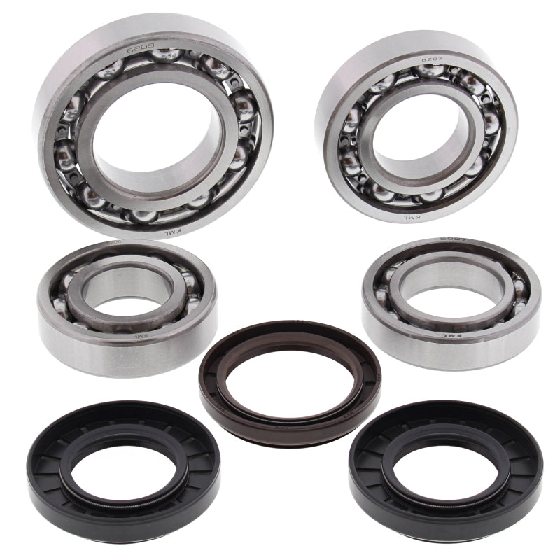 All Balls Racing 18-23 Yamaha Kodiak 450 4WD Differential Bearing & Seal Kit Rear Differentials All Balls Racing