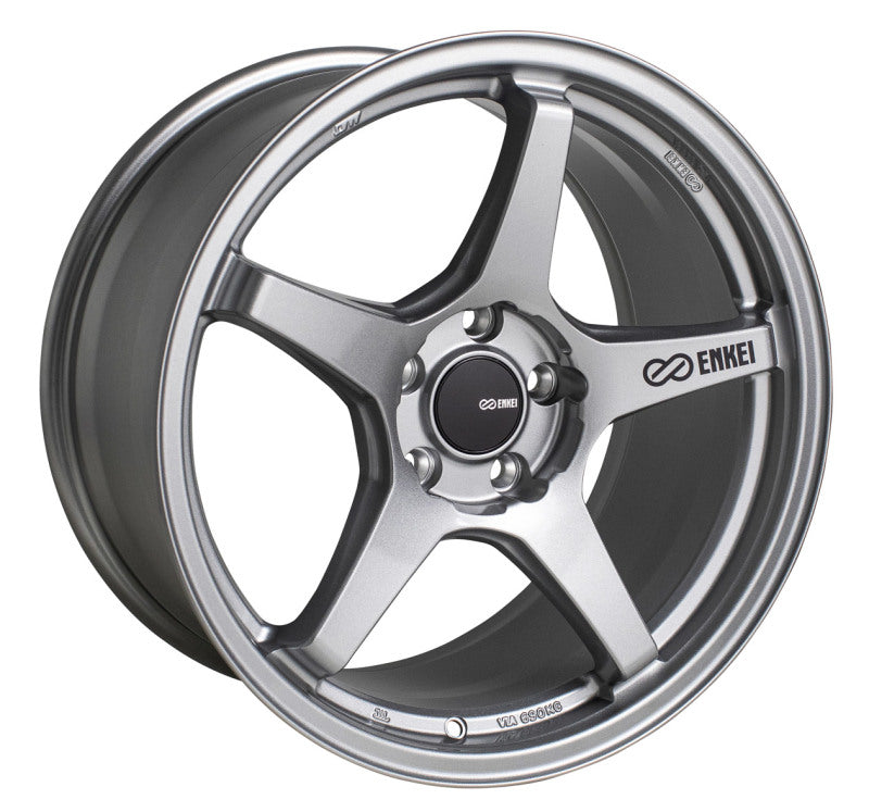 Enkei TS-5 18x9.5 5x100 45mm Offset 72.6mm Bore Storm Grey Wheels - Cast Enkei