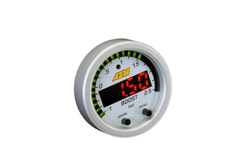 AEM X-Series Boost Pressure -30inHg 35psi Gauge Gauges AEM