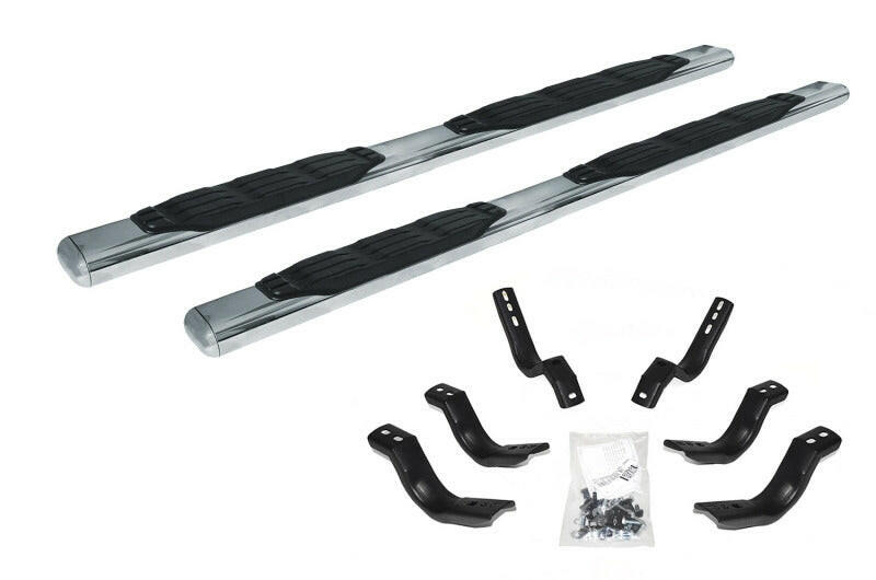 Go Rhino 19-20 Ford Ranger 5in 1000 Series Complete Kit w/Sidestep + Brkts Side Steps Go Rhino
