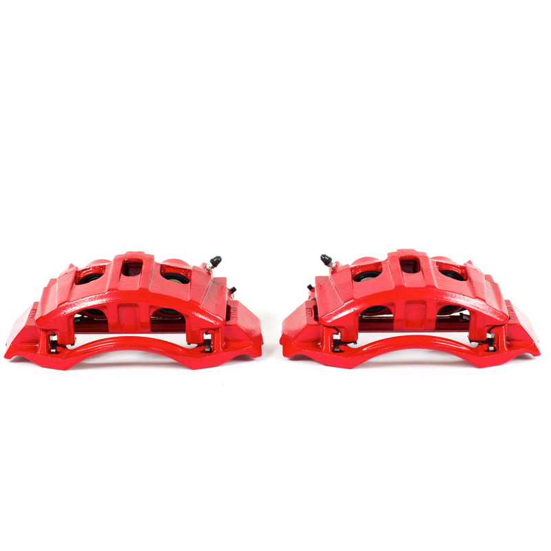 Power Stop 08-14 Ford E-150 Rear Red Calipers w/Brackets - Pair Brake Calipers - Perf PowerStop