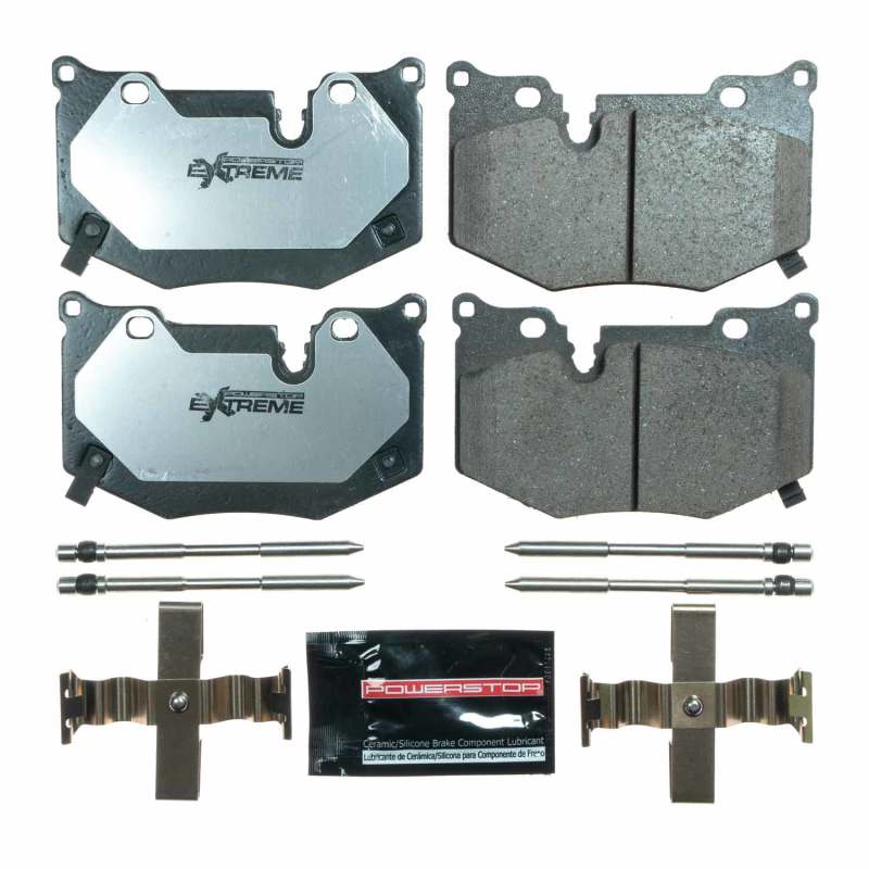 Power Stop 2020 Chevrolet Corvette C8 Z51 Rear Z26 Extreme Street Brake Pads w/Hardware Brake Pads - Performance PowerStop