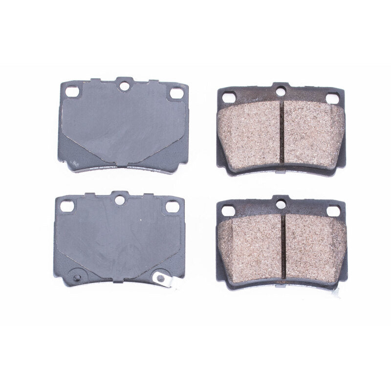 Power Stop 97-04 Mitsubishi Montero Sport Rear Z16 Evolution Ceramic Brake Pads Brake Pads - OE PowerStop