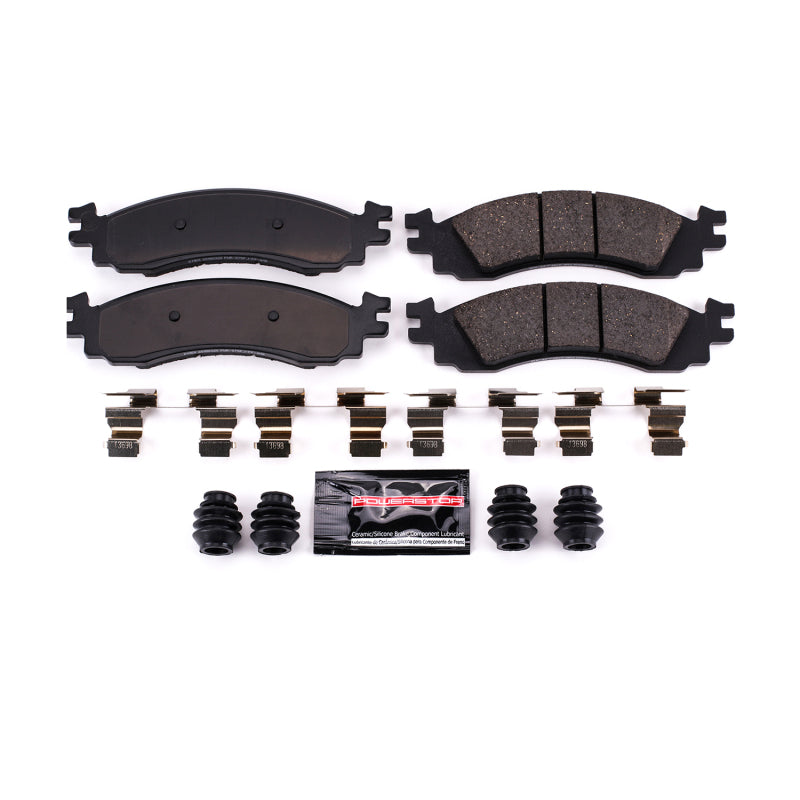 Power Stop 06-10 Ford Explorer Front Z23 Evolution Sport Brake Pads w/Hardware Brake Pads - Performance PowerStop